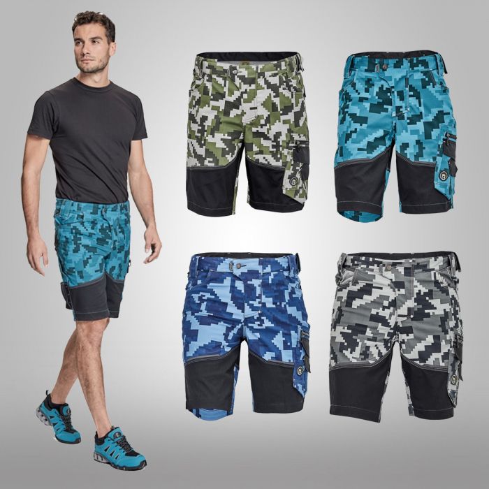 NEURUM CAMOUFLAGE ŠORTKY